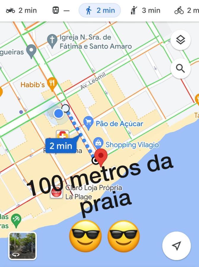 Na Com Estacionamento Pe Na Areia Apartment Guaruja